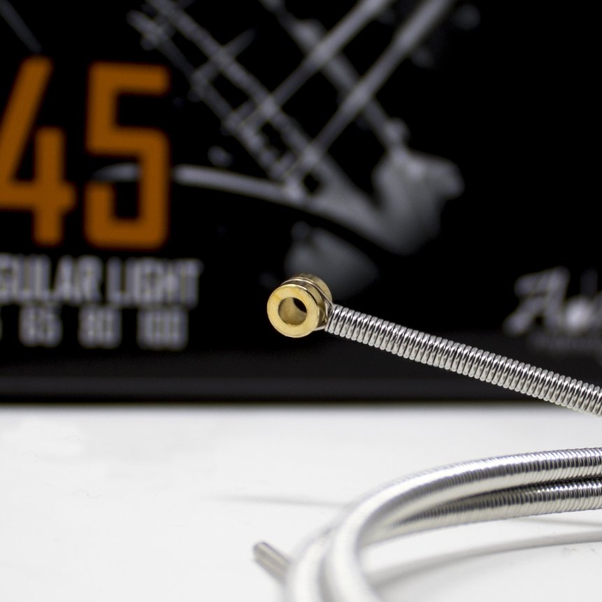 Close up of Adagio Pro Electric Bass Strings